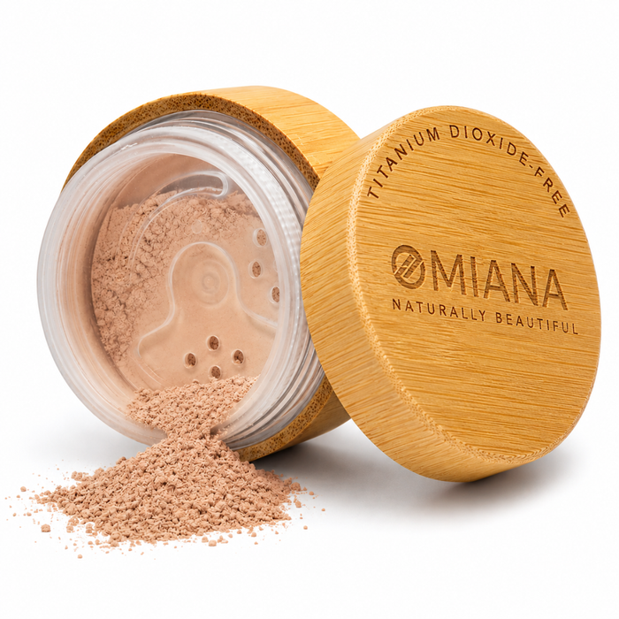 Titanium Dioxide Free Loose Powder Mineral Bronzer in sustainable packaging | Omiana