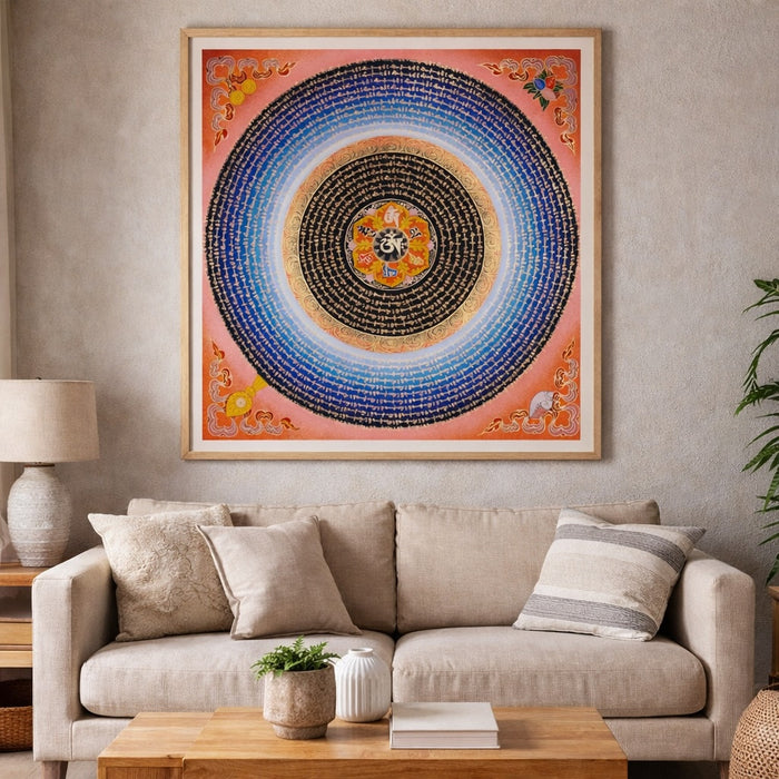 Mantra Mandala Thangka