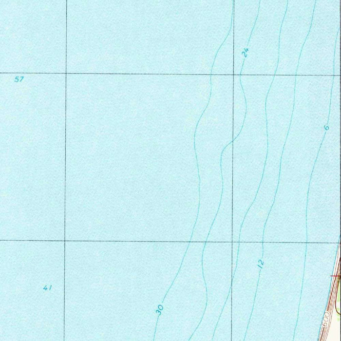 Map of South Haven, Michigan by USGS, 1981 – Lake Michigan, South Haven Harbor & Van Buren State Park