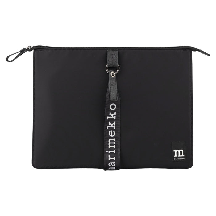Marimekko Laptop Sleeve Solid Black Eleish Van Breems Home