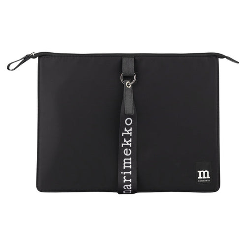 Marimekko Laptop Sleeve Solid Black Eleish Van Breems Home