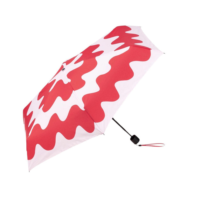 Marimekko Mini Manual Lokki Umbrella, Red Eleish Van Breems Home