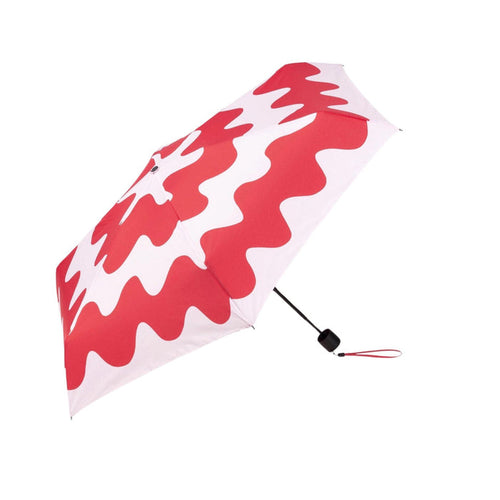 Marimekko Mini Manual Lokki Umbrella, Red Eleish Van Breems Home