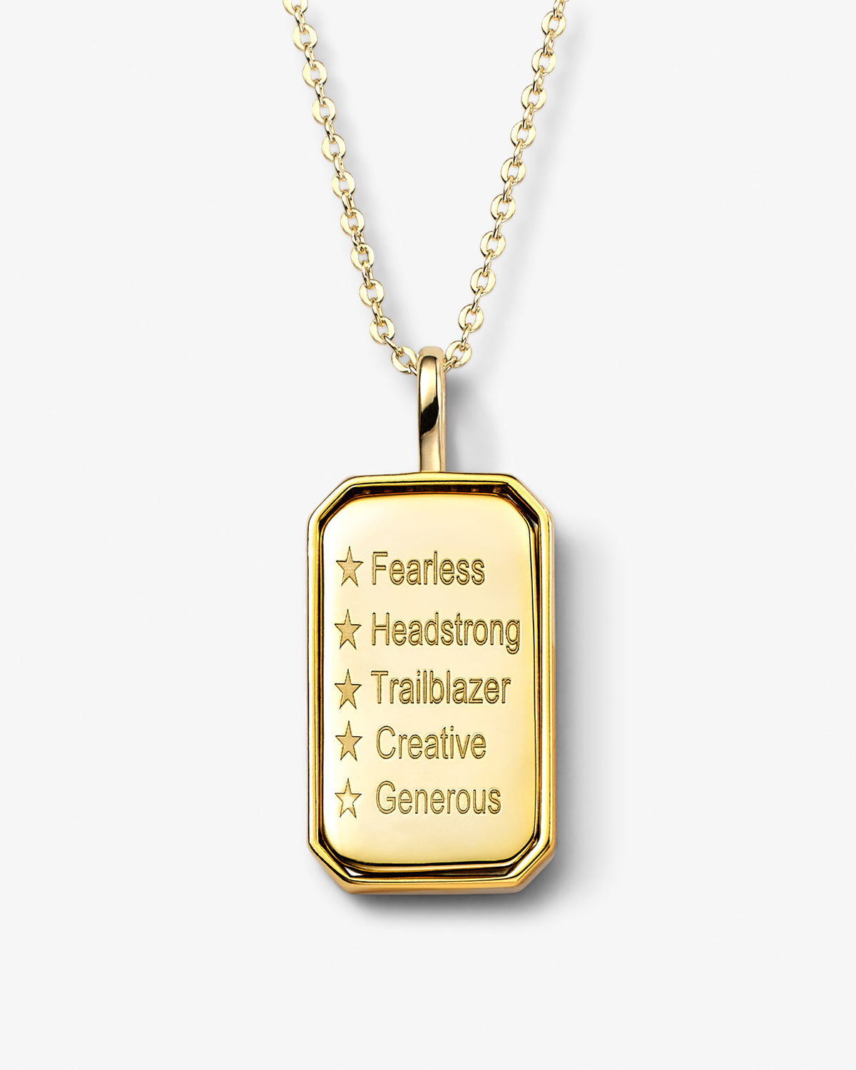 Zodiac Amulet Necklace - Gold