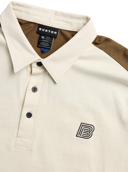 Product image of Men's Burton Rugby Shirt[Variant:Lunar Sand / Earth Ship Brown]