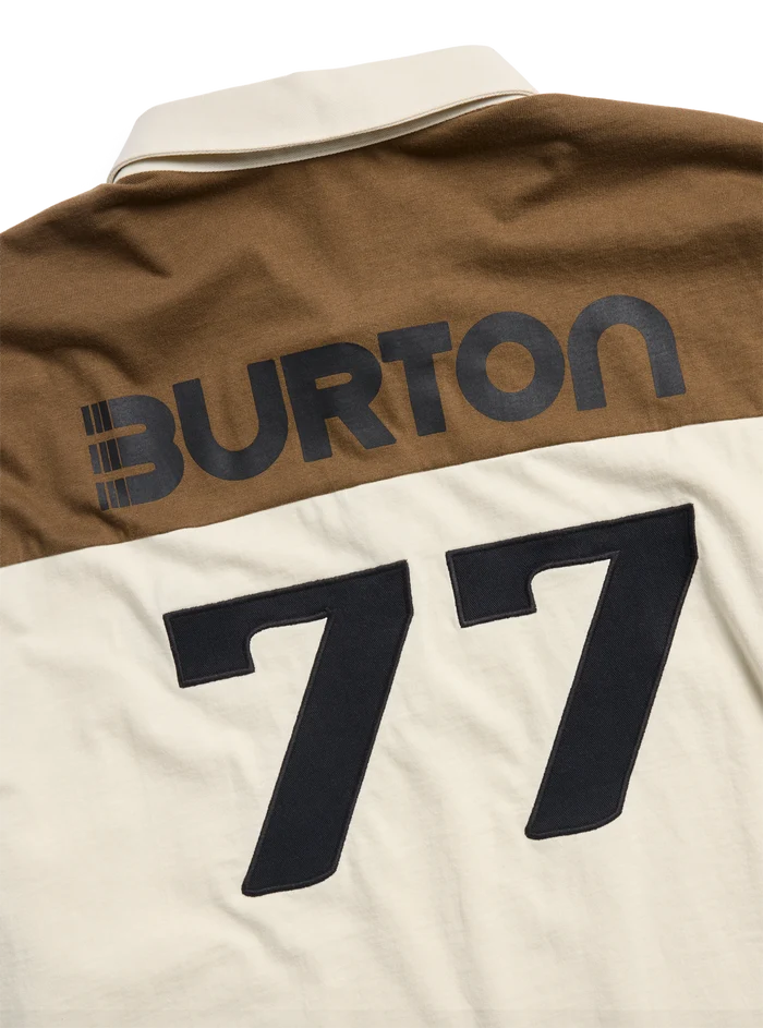 Product image of Men's Burton Rugby Shirt[Variant:Lunar Sand / Earth Ship Brown]