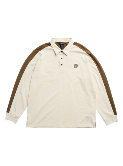 Product image of Men's Burton Rugby Shirt[Variant:Lunar Sand / Earth Ship Brown]