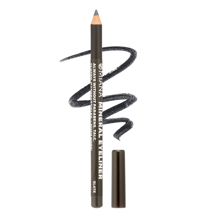 Omiana Natural Cosmetics Eyeliner Slate Mineral Pencil Eyeliners - No Titanium Dioxide; Mica-Free Options!