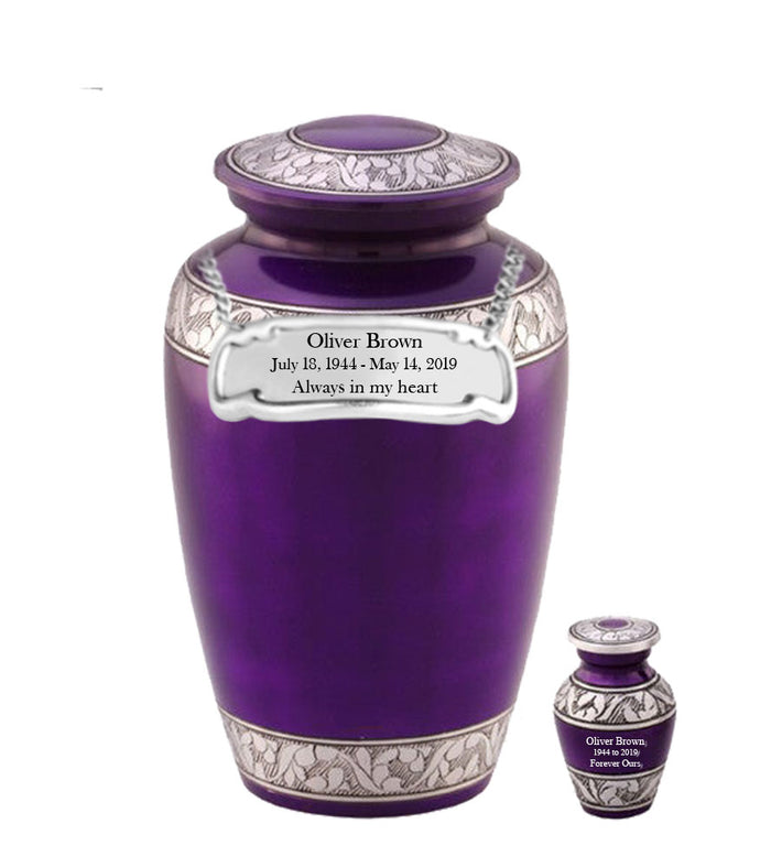 Modest Series - Mulberry Cremation Urn - IUAL101