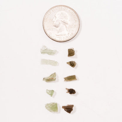 Moldavite - Rough, Small