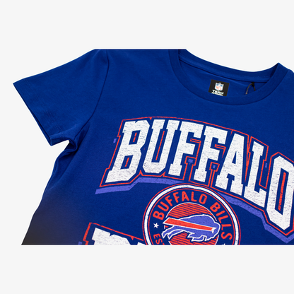 New Era Bills 2026 Training Camp Women's Royal Crop T-shirt