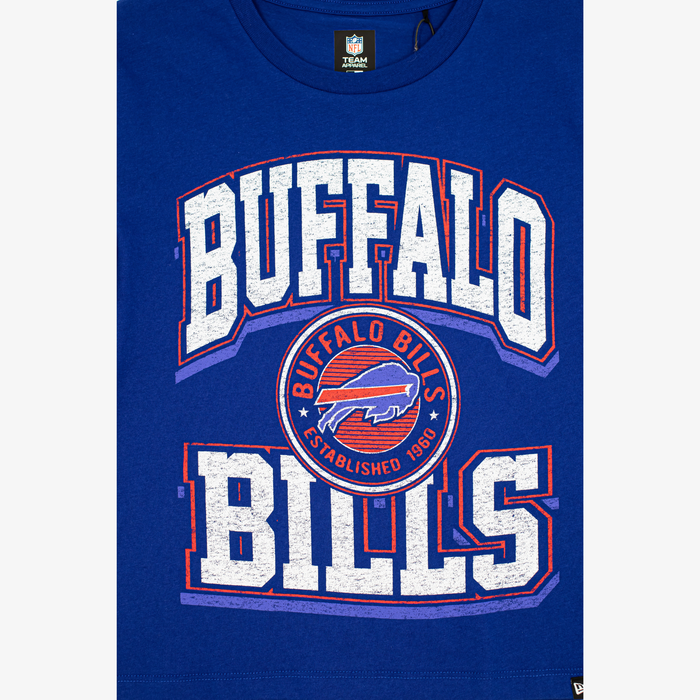 New Era Bills 2026 Training Camp Women's Royal Crop T-shirt