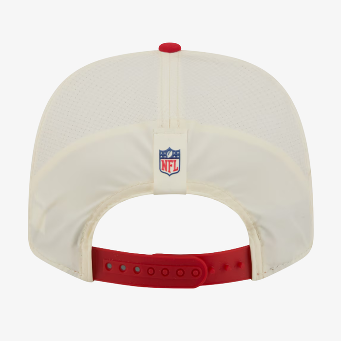 New Era Bills 2026 Training Cream with Red Brim 9FIFTY Snapback Hat