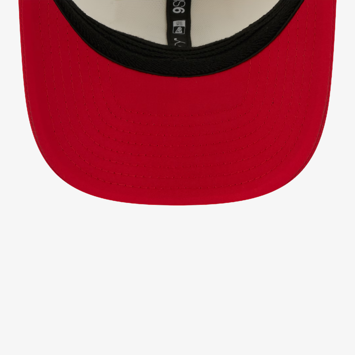 New Era Bills 2026 Training Cream with Red Brim 9FIFTY Snapback Hat