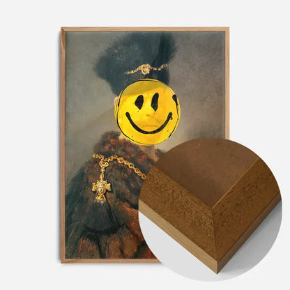 21x30cm | 8¼ x 11¾in / Oak Wood Frame