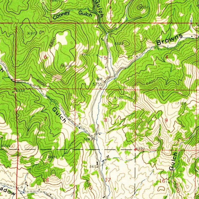 Old Map of Butte, Montana by USGS, 1959 – Homestake Pass & Deer Lodge National Forest