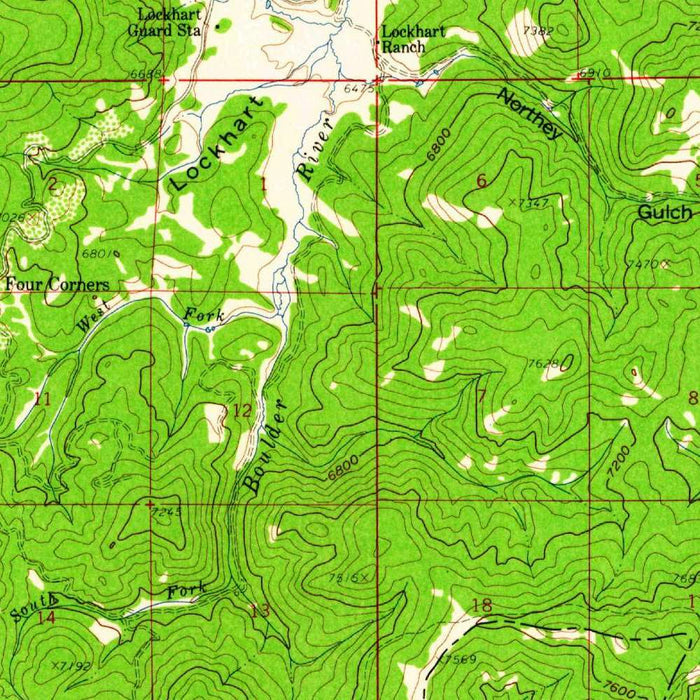 Old Map of Butte, Montana by USGS, 1959 – Homestake Pass & Deer Lodge National Forest