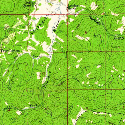 Old Map of Butte, Montana by USGS, 1959 – Homestake Pass & Deer Lodge National Forest