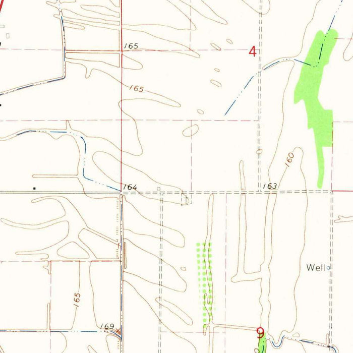 Old Map of Clarksdale, Mississippi, 1967 by USGS – Coahoma County & Sunflower River
