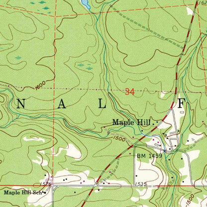 Old Map of Grand Marais, Minnesota by USGS, 1960 – Lake Superior & Boundary Waters Canoe Area