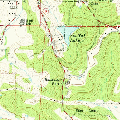 Old Map of Hermann, Missouri by USGS, 1974 – Missouri River & Gasconade River
