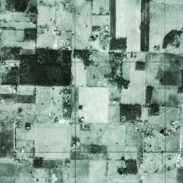 Old Map of Ozark, Missouri by USGS, 1979 – Finley River & Christian County