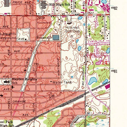 Old Map of St. Paul, Minnesota by USGS, 1967 – South St. Paul & Mississippi River