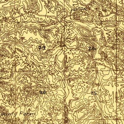 Old Map of Tupelo, Mississippi by USGS, 1921 – Verona, Saltillo & Lee County