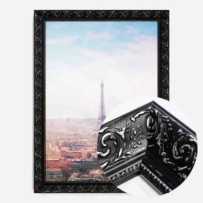 21x30cm | 8¼ x 11¾in / Black Ornate Frame