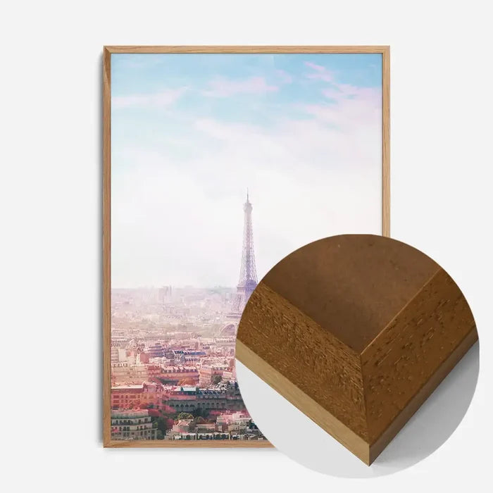 21x30cm | 8¼ x 11¾in / Oak Wood Frame