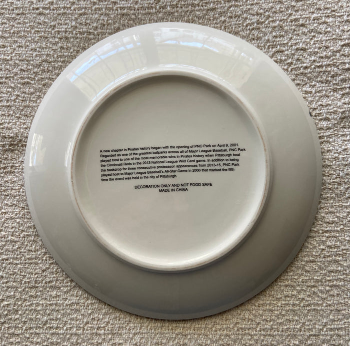 Pittsburgh Pirates PNC Park Collectible Plate