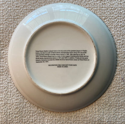Pittsburgh Pirates Three Rivers Stadium Collectible Plate