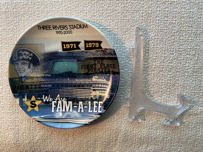 Pittsburgh Pirates Three Rivers Stadium Collectible Plate