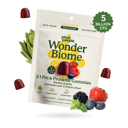 Plant People - WonderBiome 2-1 Pre and Probiotic Gummies