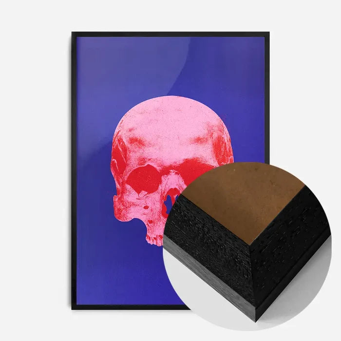 21x30cm | 8¼ x 11¾in / Black Wood Frame