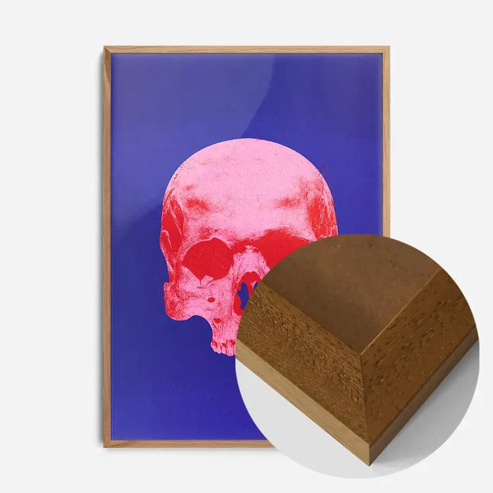 21x30cm | 8¼ x 11¾in / Oak Wood Frame