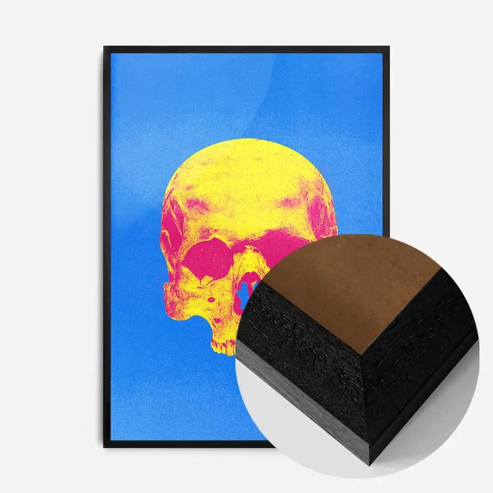21x30cm | 8¼ x 11¾in / Black Wood Frame