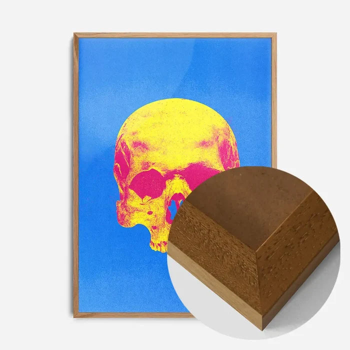 21x30cm | 8¼ x 11¾in / Oak Wood Frame