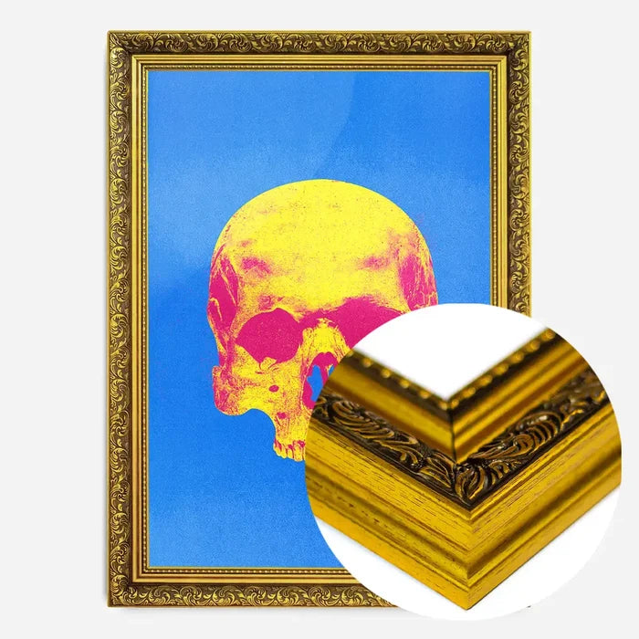 21x30cm | 8¼ x 11¾in / Gold Ornate Frame