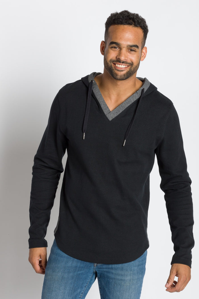 Rain-ier | Men's Plated Knit Hooded Top