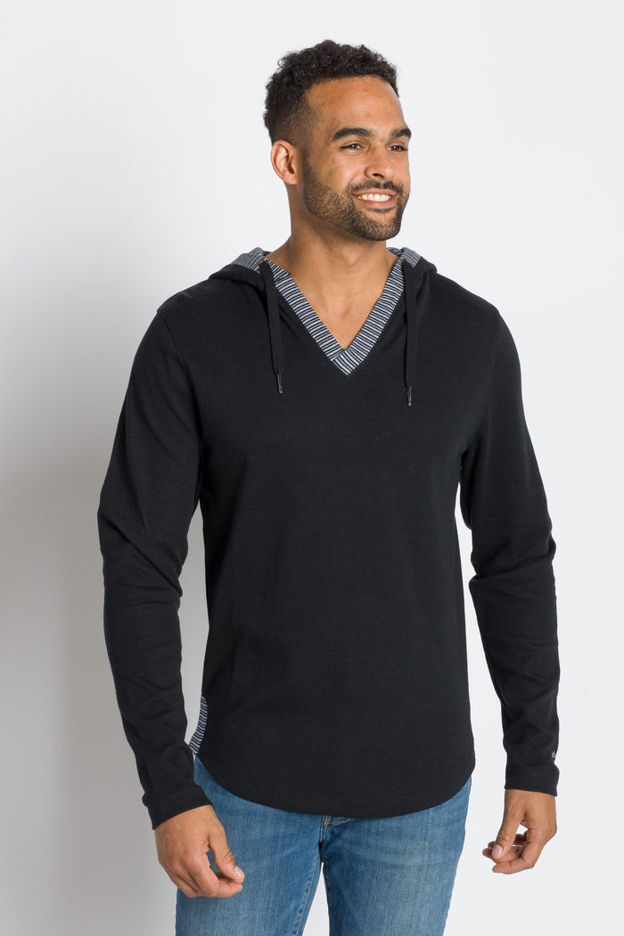 Rain-ier | Men's Plated Knit Hooded Top