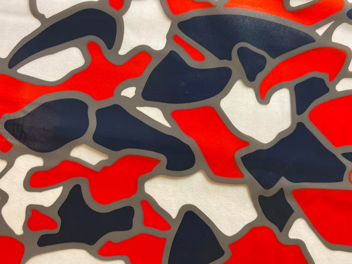 Red, White & Blue Tile