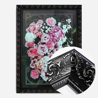 21x30cm | 8¼ x 11¾in / Black Ornate Frame