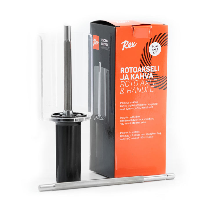 Roto Brush Handle and Axle