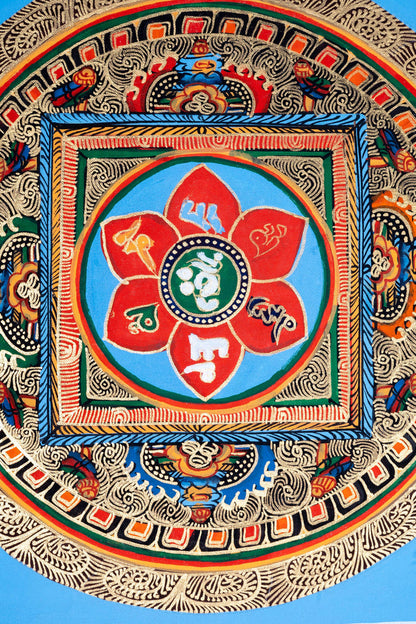 Round Mandala Art - Himalayas Shop
