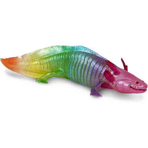 Safari Rainbow Axolotl Toy Figure