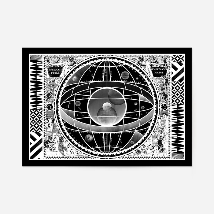 Sceno Systematis Astrology Black Print