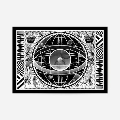Sceno Systematis Astrology Black Print