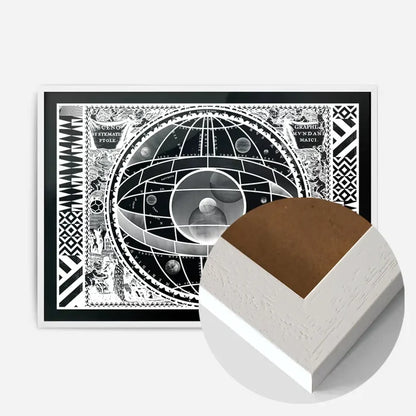 21x30cm | 8¼ x 11¾in / White Wood Frame