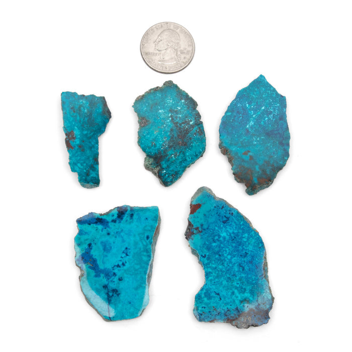 Shattuckite w/ Chrysocolla - Slabs